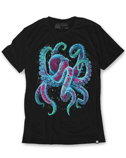 Men's Graphic Tee - Glow T-Shirt (Gleaming Octo)