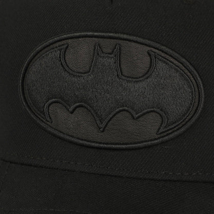 Batman Symbol Embroidery With Pu Inlay Poly Wool B104 A Frame Snapback
