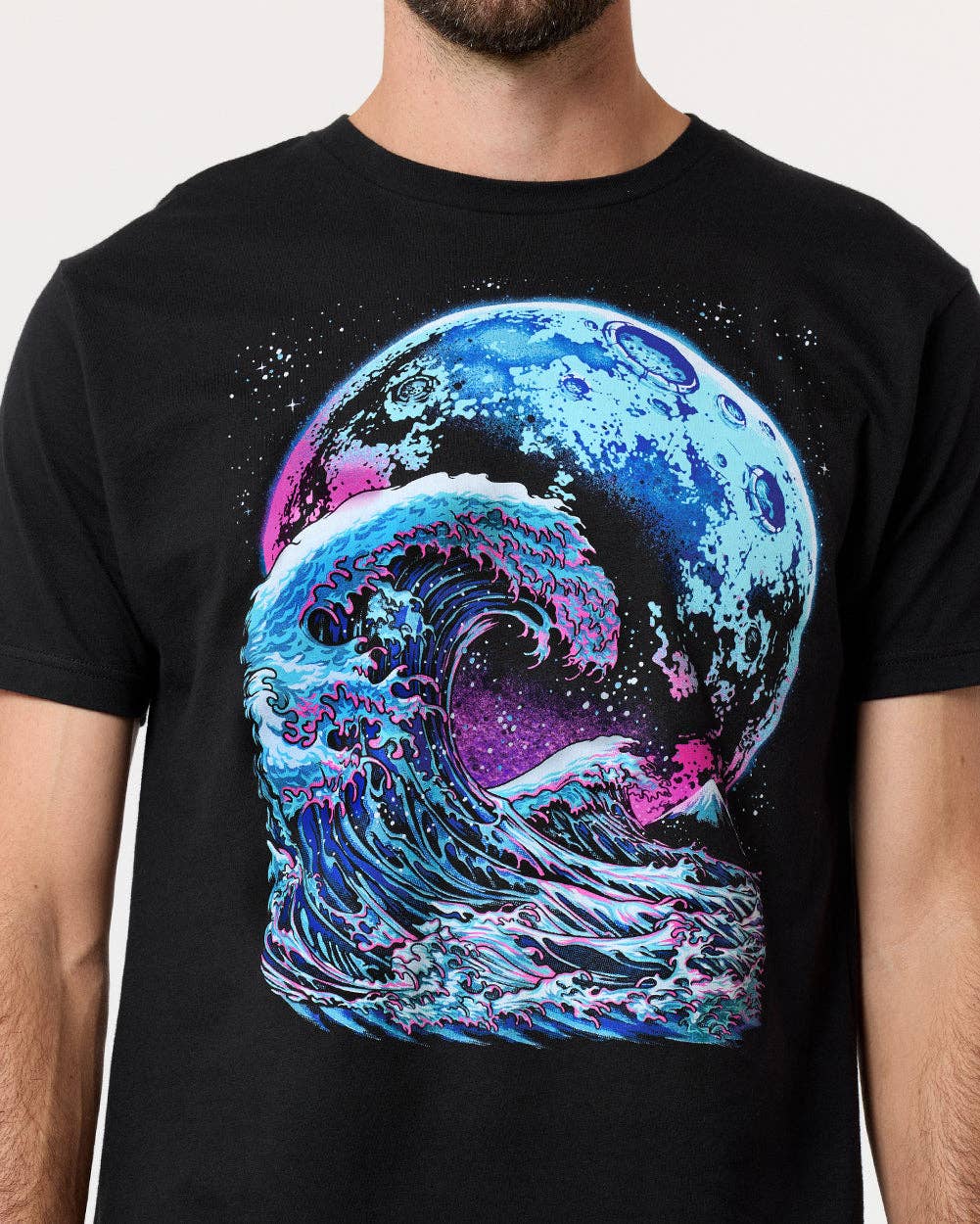 Men's Graphic Tee - Glow T-Shirt (Tidal Surge)