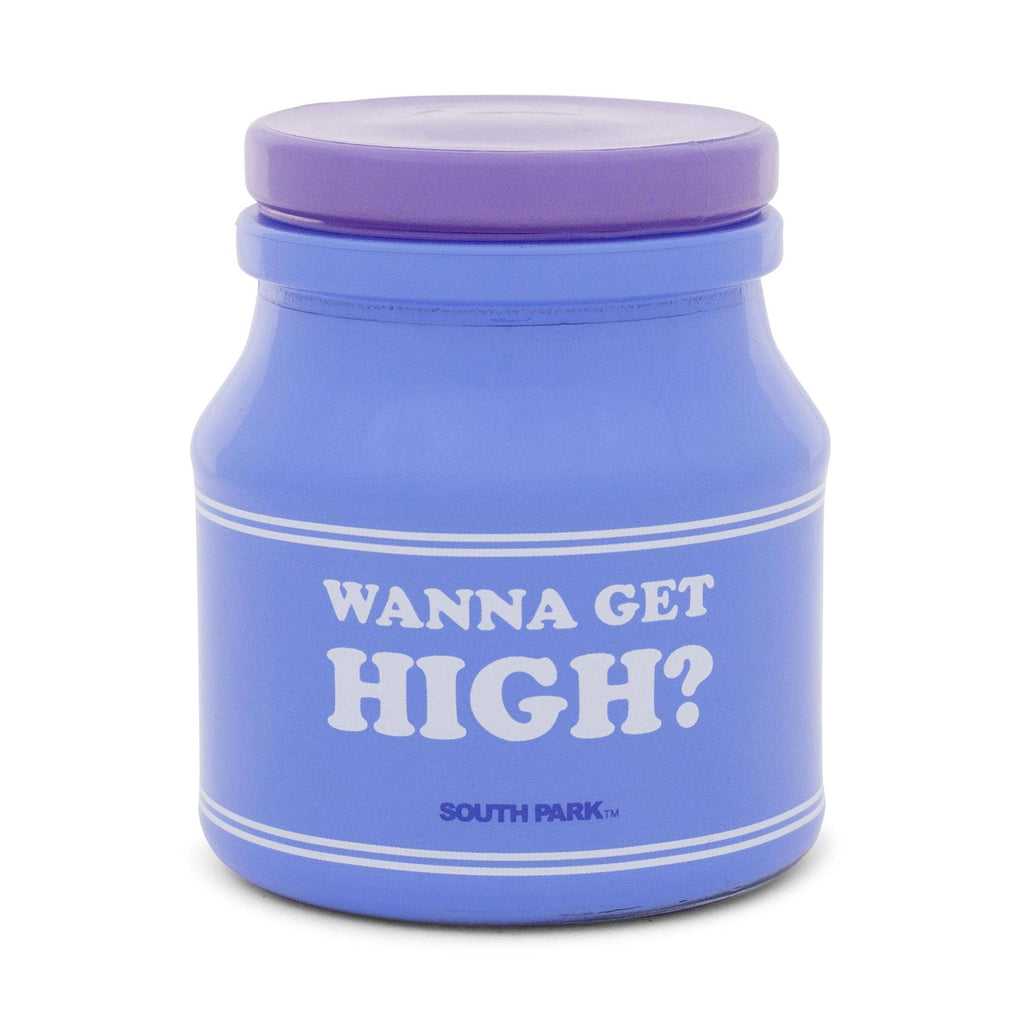South Park Towelie "Wanna Get High?" Glass Storage Jar