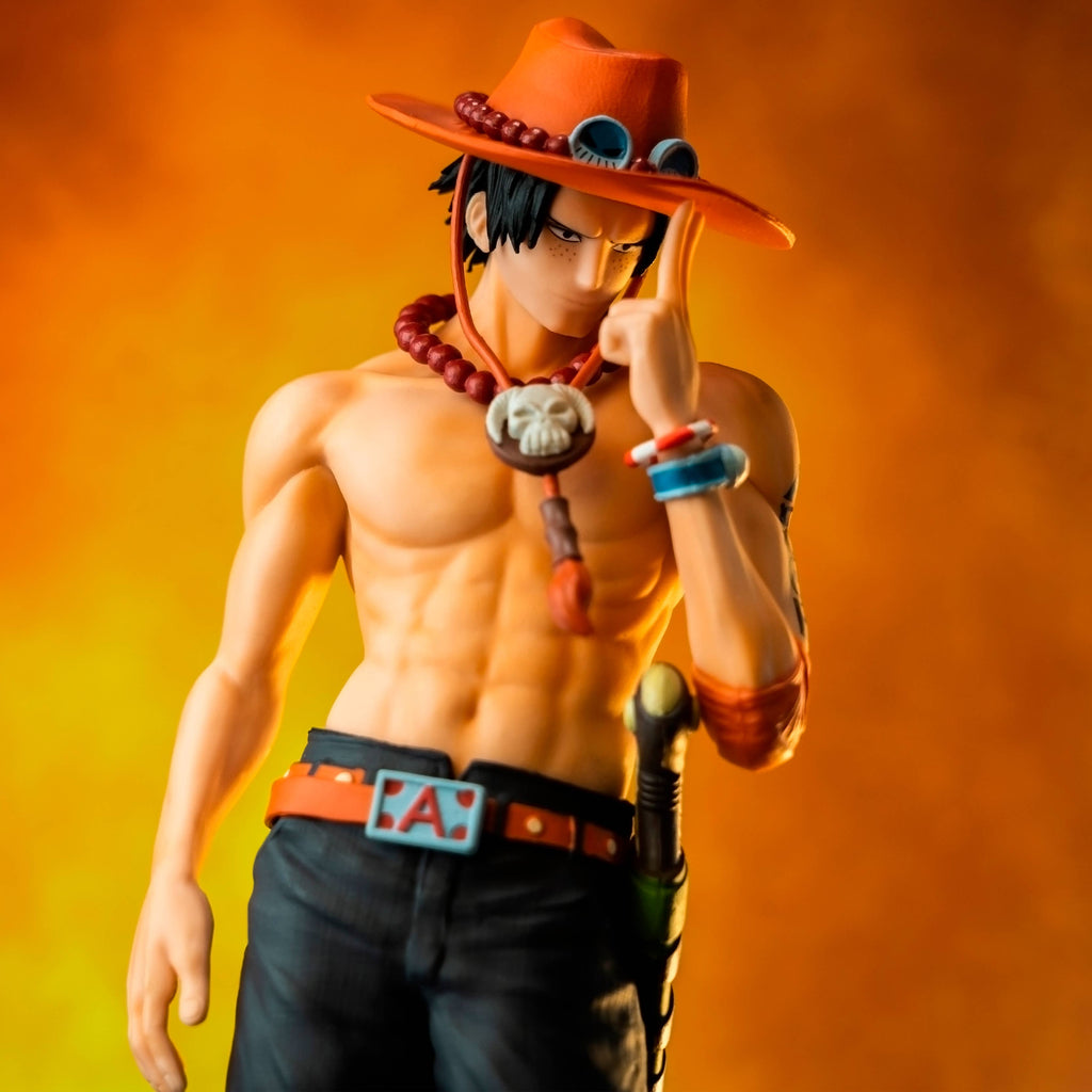 One Piece Portgas D. Ace SFC Collectible PVC Figure 7" Tall