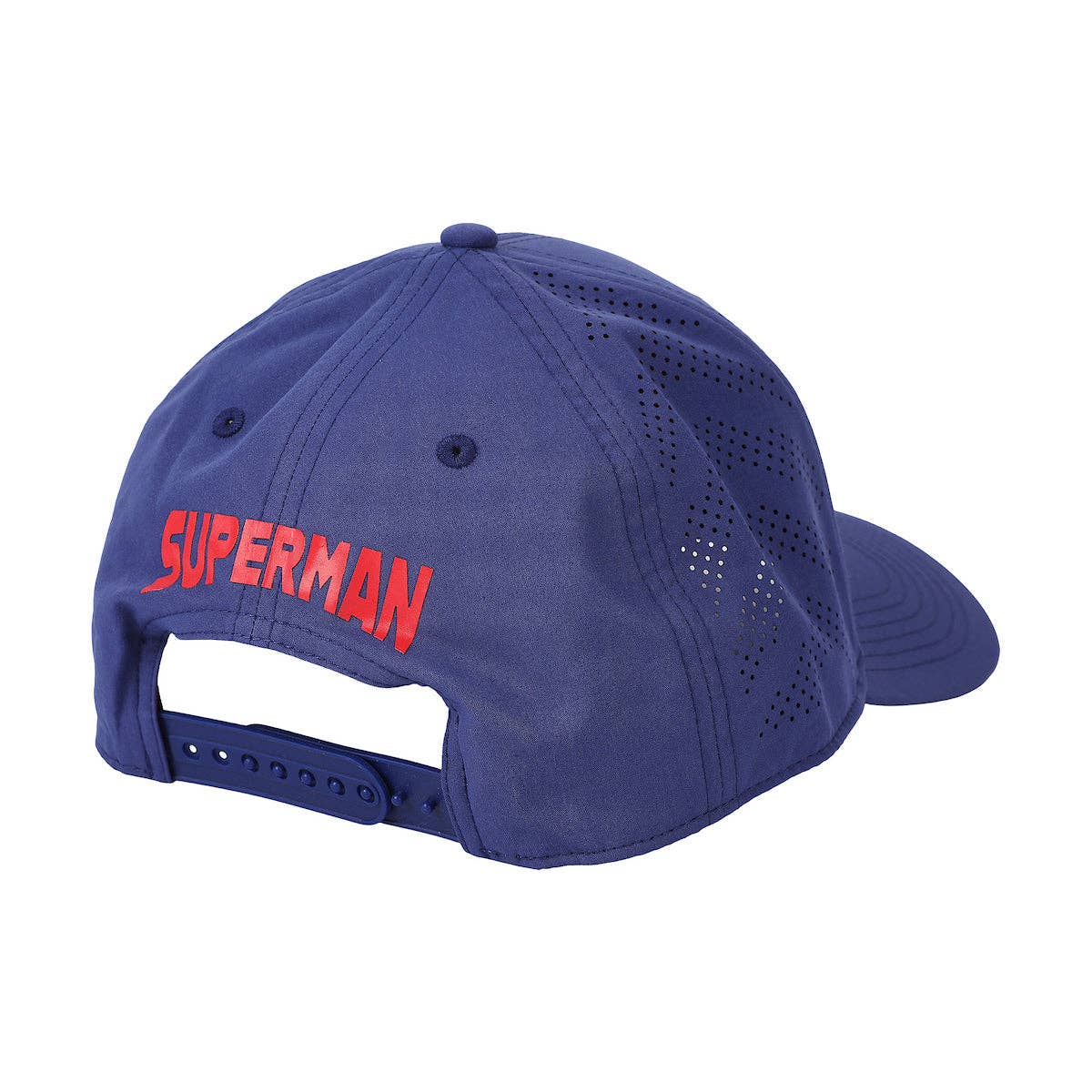 Superman Logo Blue Structured Baseball Cap