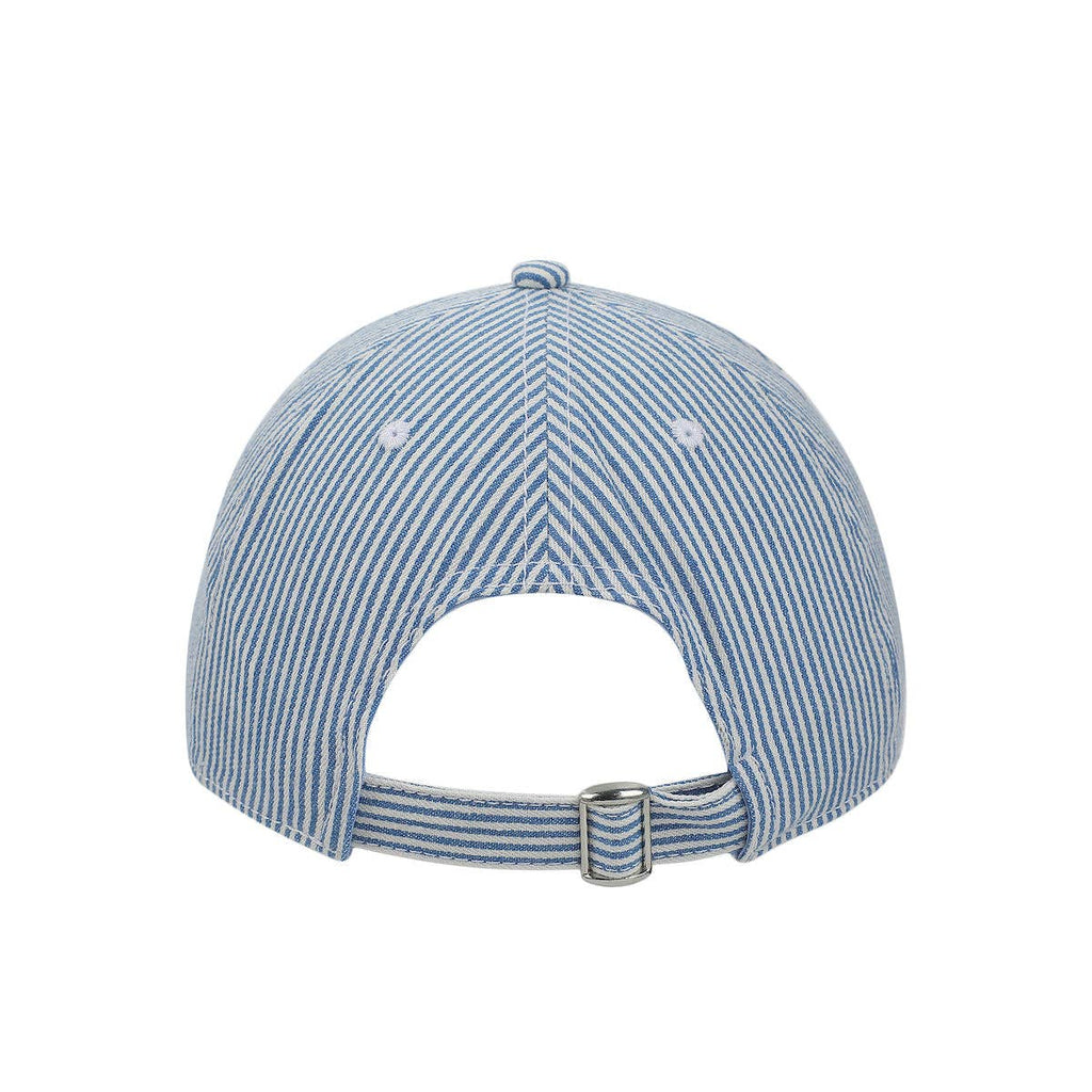 Hello Kitty Pin Stripe Embroidered Hat
