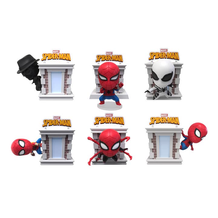 Marvel Spider-Man Tower Series Hero Box - Window Box Cdu