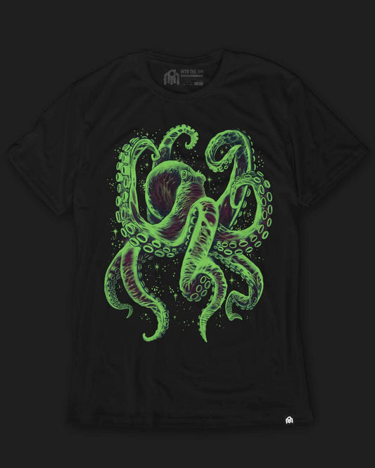 Men's Graphic Tee - Glow T-Shirt (Gleaming Octo)