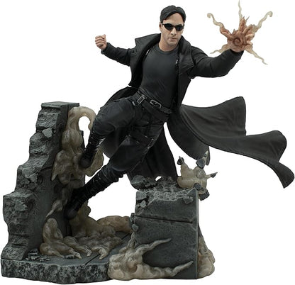 The Matrix Gallery Diorama Neo Deluxe 10-Inch PVC Statue