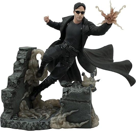 The Matrix Gallery Diorama Neo Deluxe 10-Inch PVC Statue