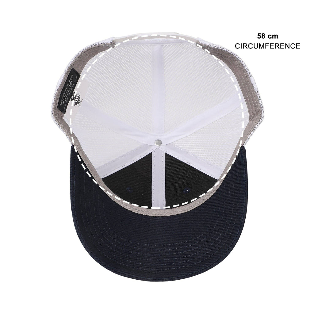 Superman 3D Embroidered Logo Navy Trucker Hat