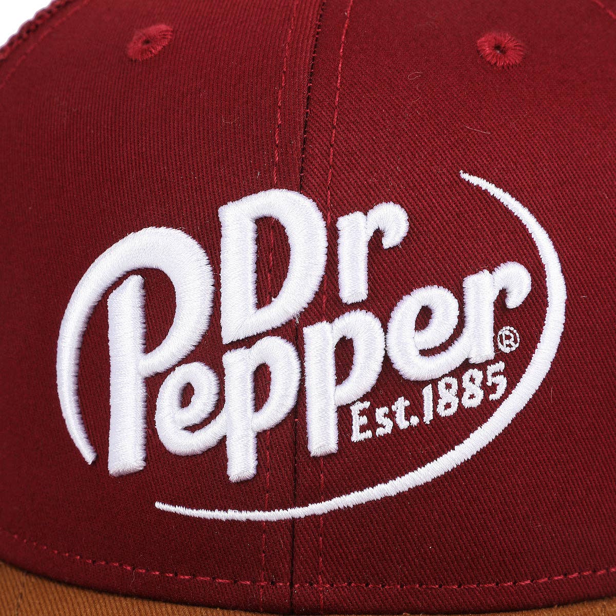 Dr Pepper Classic Logo Adult Mesh Trucker Cap