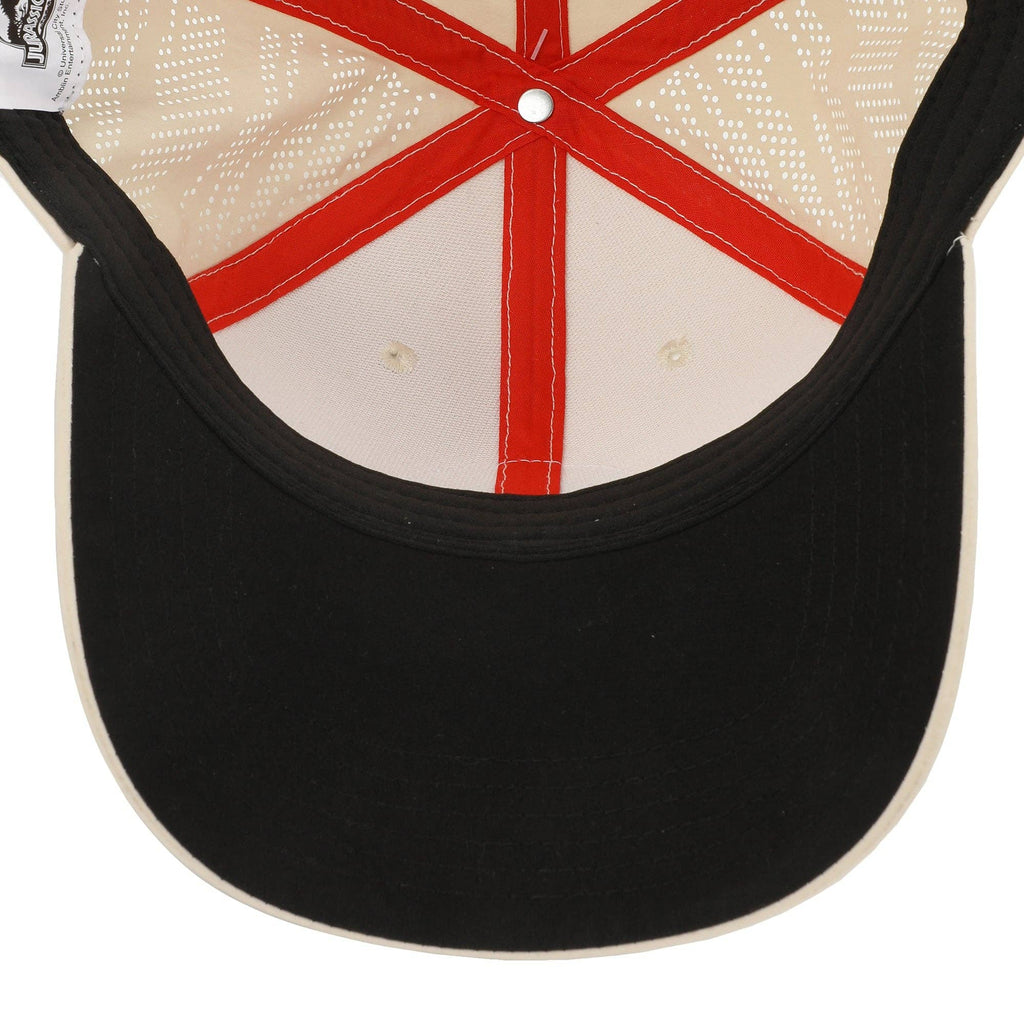 Jurassic Park T-Rex Silhouette Adult Tan Adjustable Perofmance Running Workout Hat