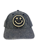 Happy Caps Dad Hat - Washed Denim