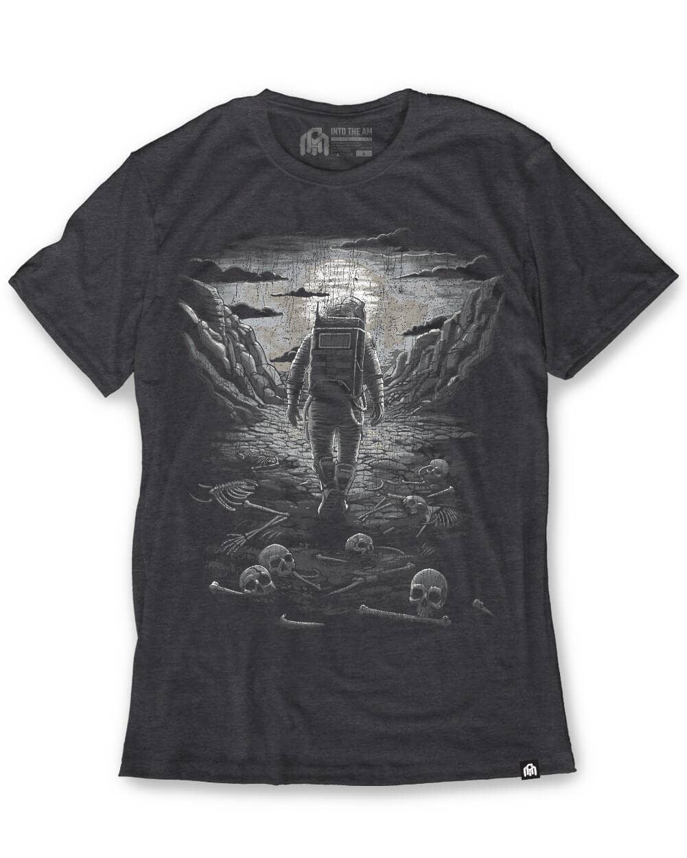 Men's Graphic Tee - Screenprinted T-Shirt (Lost Remains)
