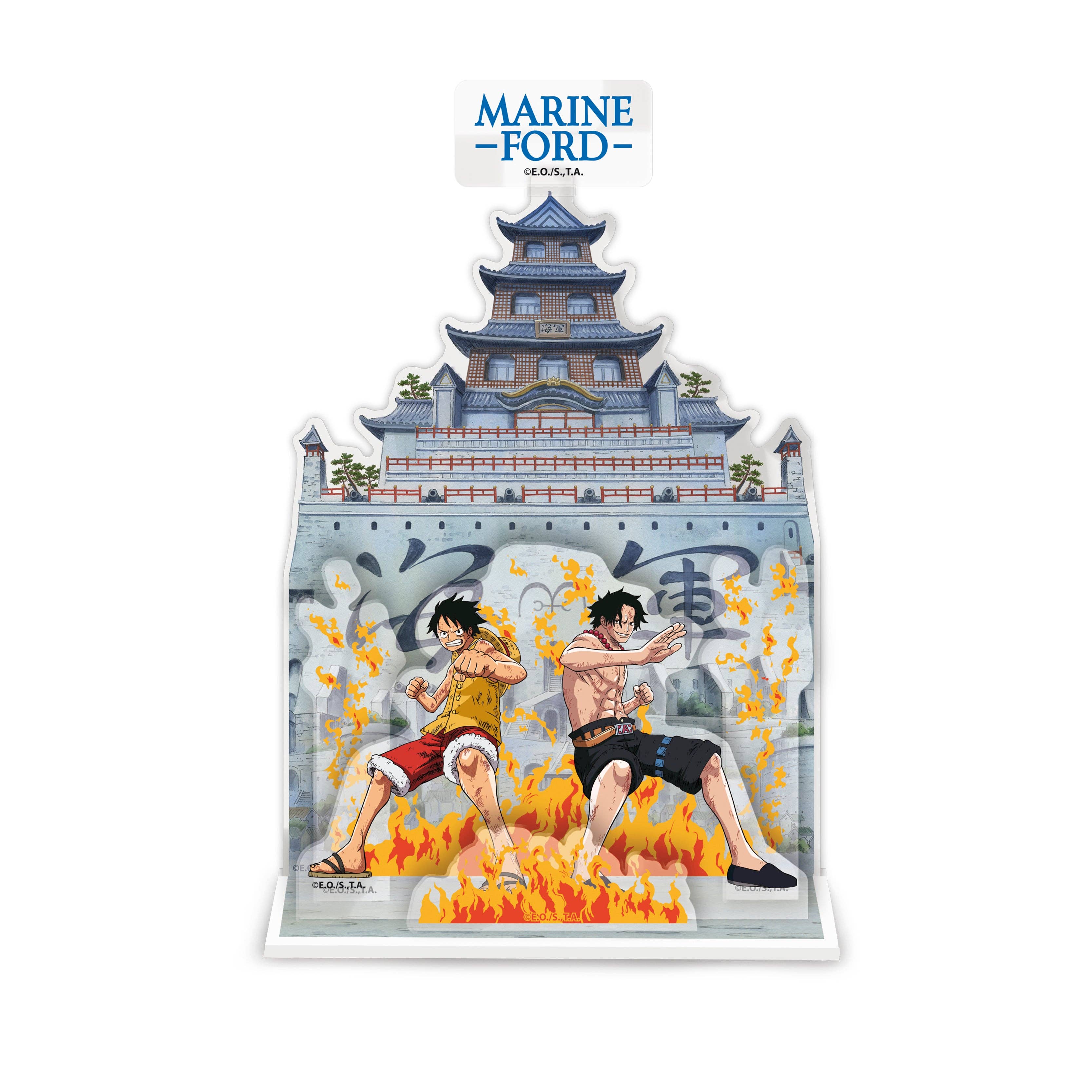 One Piece - Marineford Acryl® Stand Model Figure - Shop Cool Tricks
