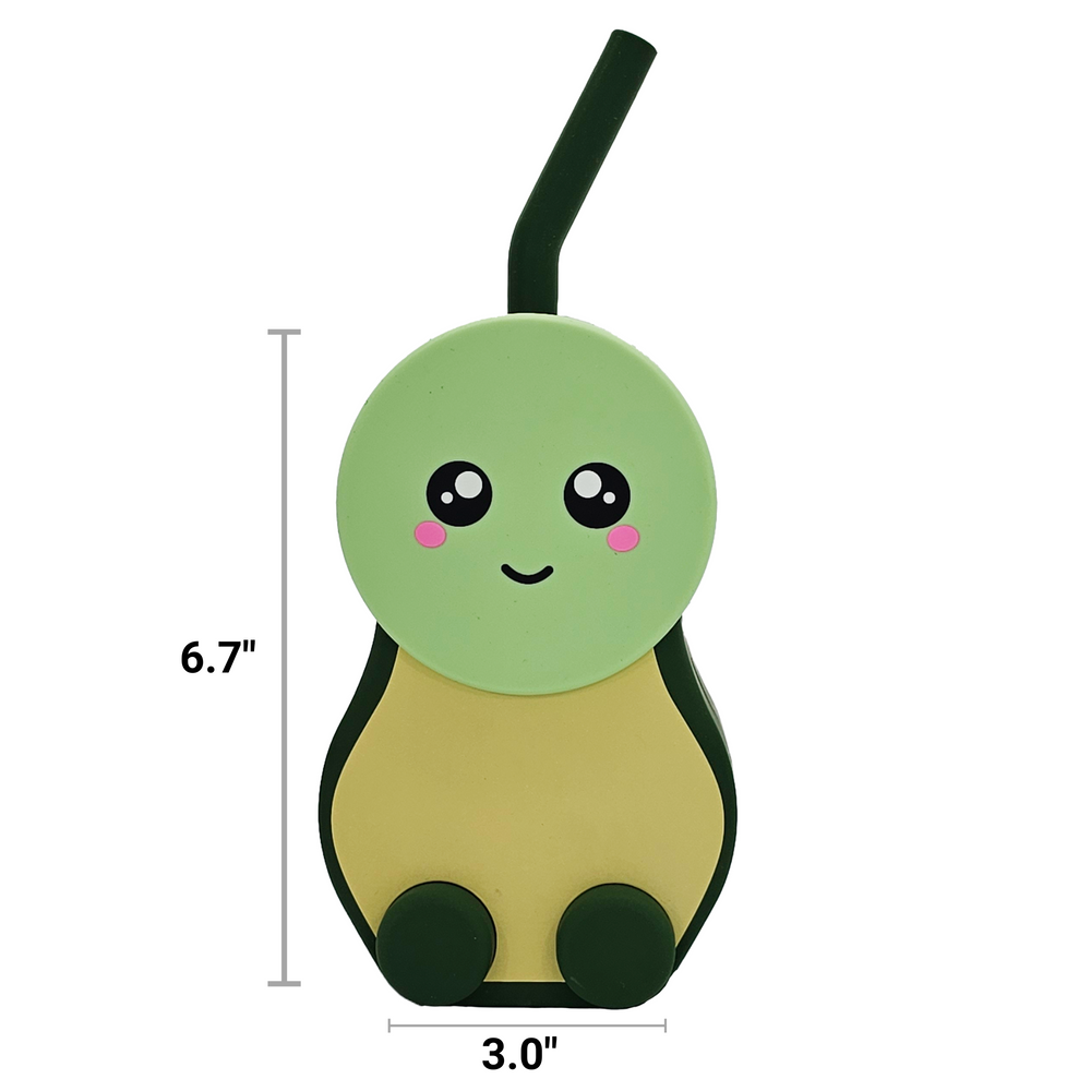 Silicone Avocado Kids Cup 14oz