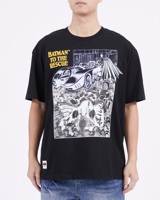 Batman Comics Freeze Max I Am The Night T-Shirt - Black