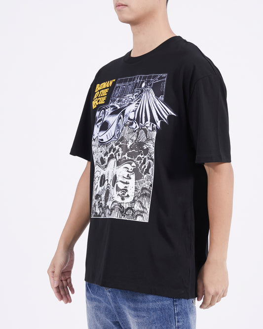 Batman Comics Freeze Max I Am The Night T-Shirt - Black