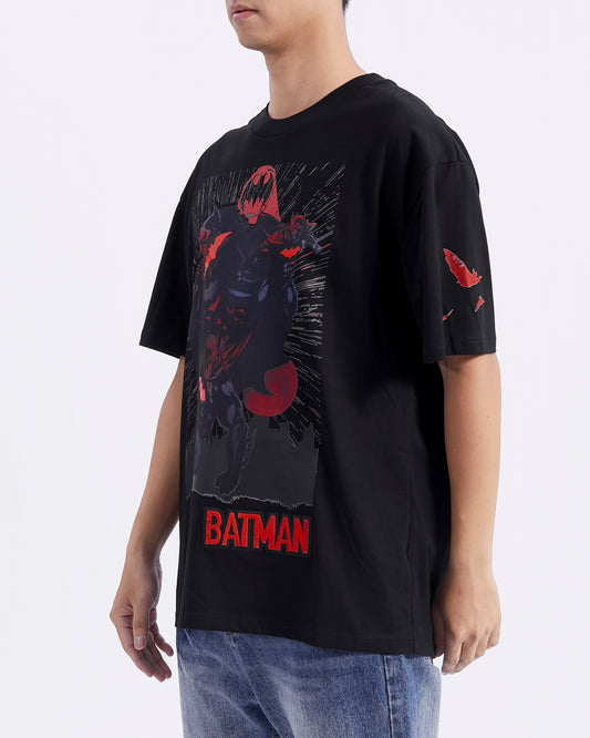 Batman Comics Freeze Max Signal T-Shirt - Black