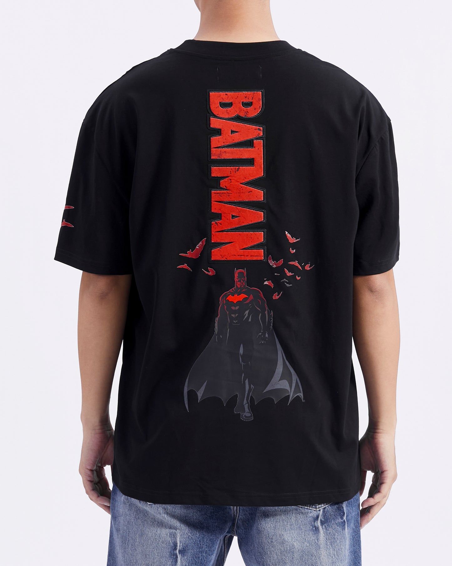 Batman Comics Freeze Max Signal T-Shirt - Black