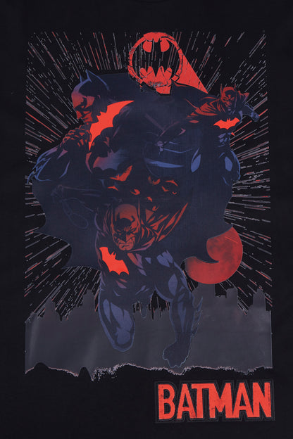 Batman Comics Freeze Max Signal T-Shirt - Black