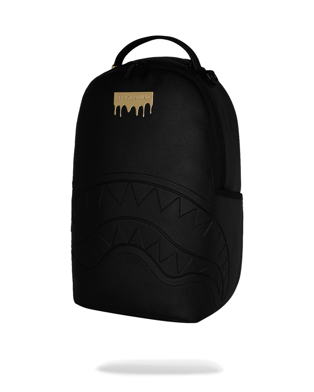 GOLD BRICK DRIP BLACK BACKPACK