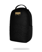 GOLD BRICK DRIP BLACK BACKPACK