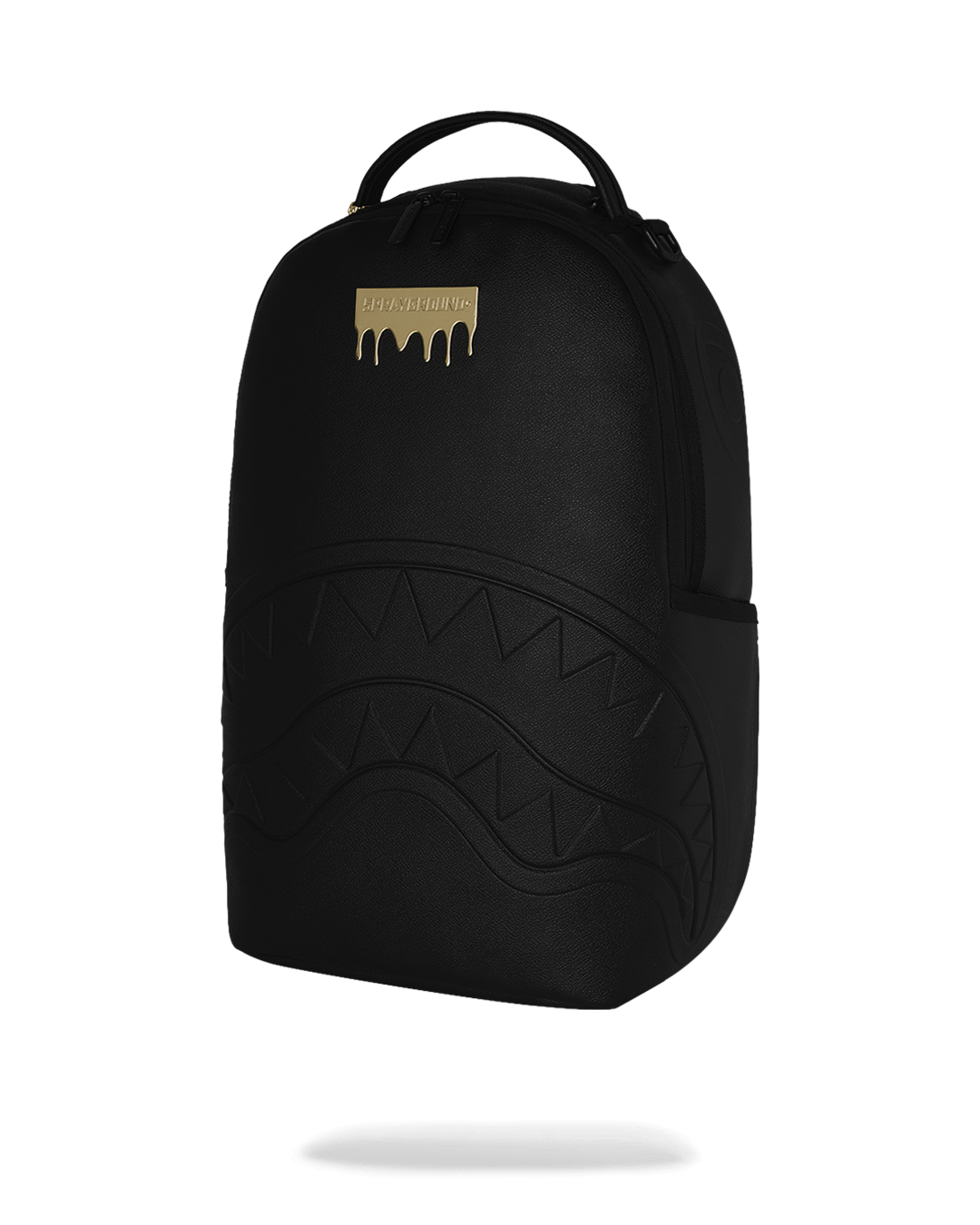 GOLD BRICK DRIP BLACK BACKPACK