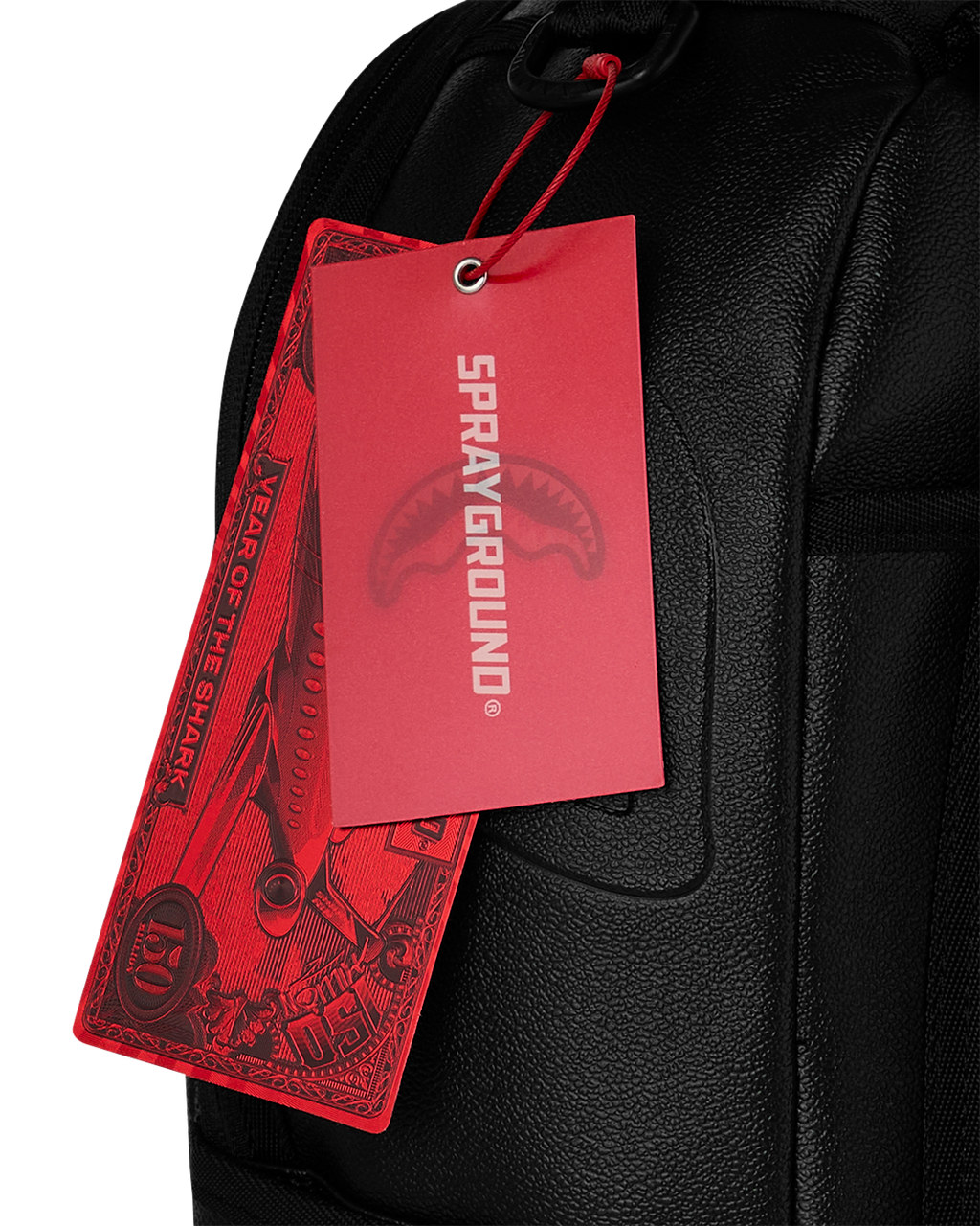 GOLD BRICK DRIP BLACK BACKPACK