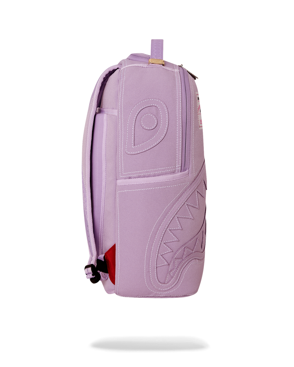 PURPLE DENIM PINK STITCH DLX-BACKPACK