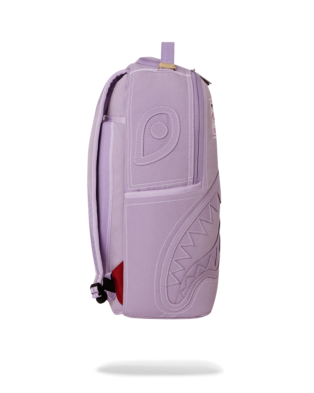 PURPLE DENIM PINK STITCH DLX-BACKPACK