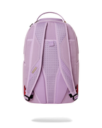 PURPLE DENIM PINK STITCH DLX-BACKPACK