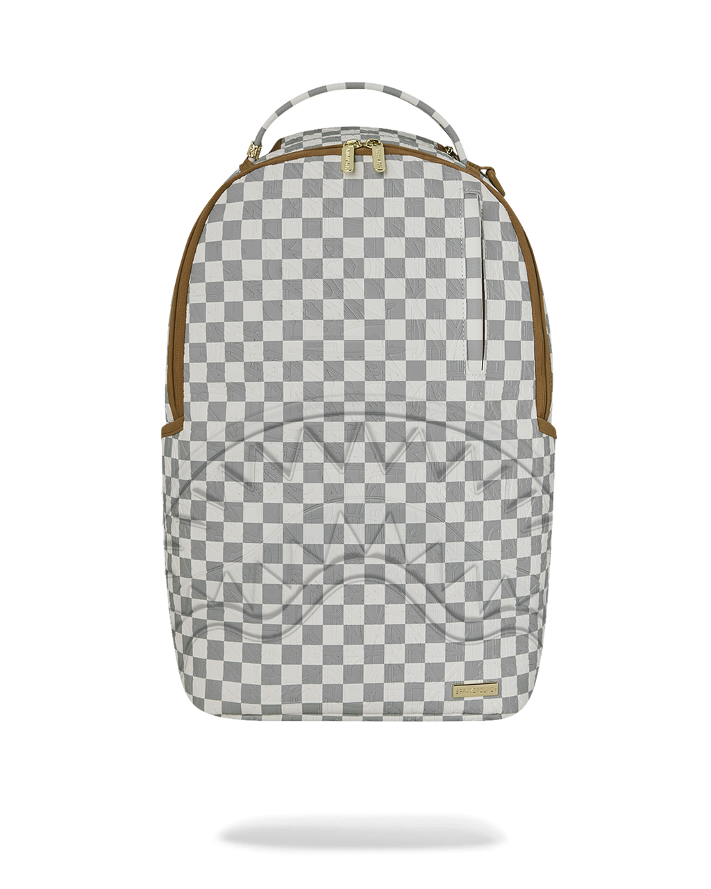 Sprayground GRAFF EMBOSSED CREAM CHECK BACKPACK