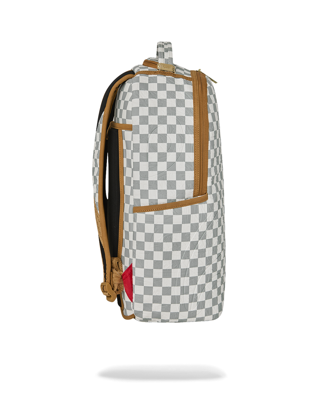 Sprayground GRAFF EMBOSSED CREAM CHECK BACKPACK