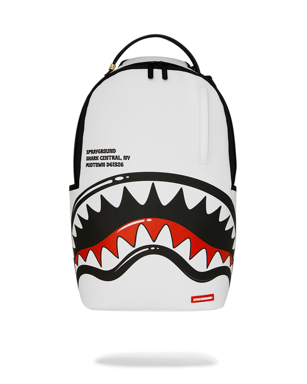 SHARK CENTRAL BUBBLE SHARK (WHT) BACKPACK
