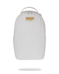GOLD BRICK LUXE WHITE BACKPACK