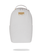 GOLD BRICK LUXE WHITE BACKPACK