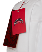 GOLD BRICK LUXE WHITE BACKPACK