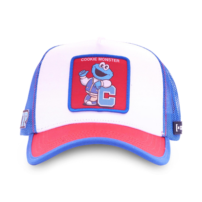 Sesame Street Cookie Monster Team Trucker Hat