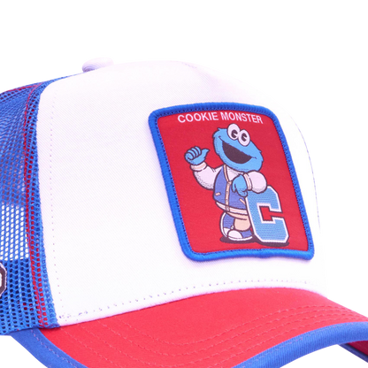 Sesame Street Cookie Monster Team Trucker Hat