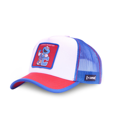 Sesame Street Cookie Monster Team Trucker Hat