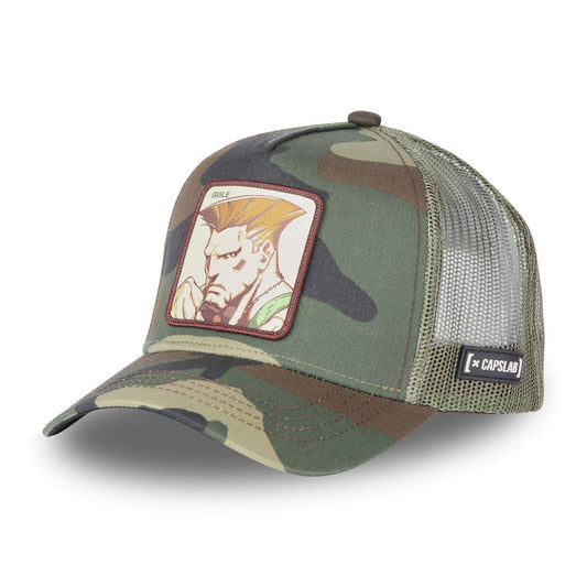 STREET FIGHTER Guile Trucker Hat