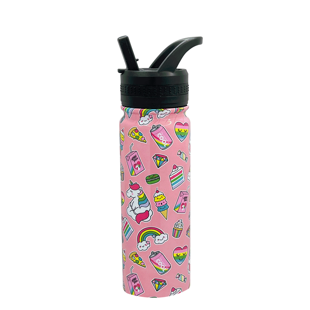 Girls Unicorn Spout Bottle 24oz
