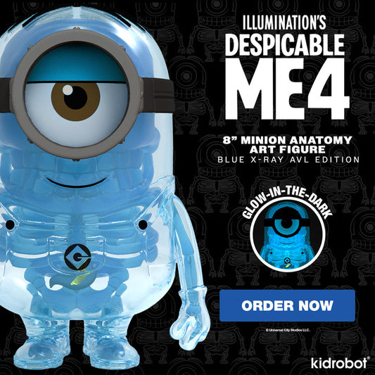 Despicable Me 4 - Minion Anatomy 8" Art Figure - GID X-ray AVL Edition (Limited Edition of 300)