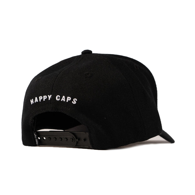 A-Frame Hat - Black / White