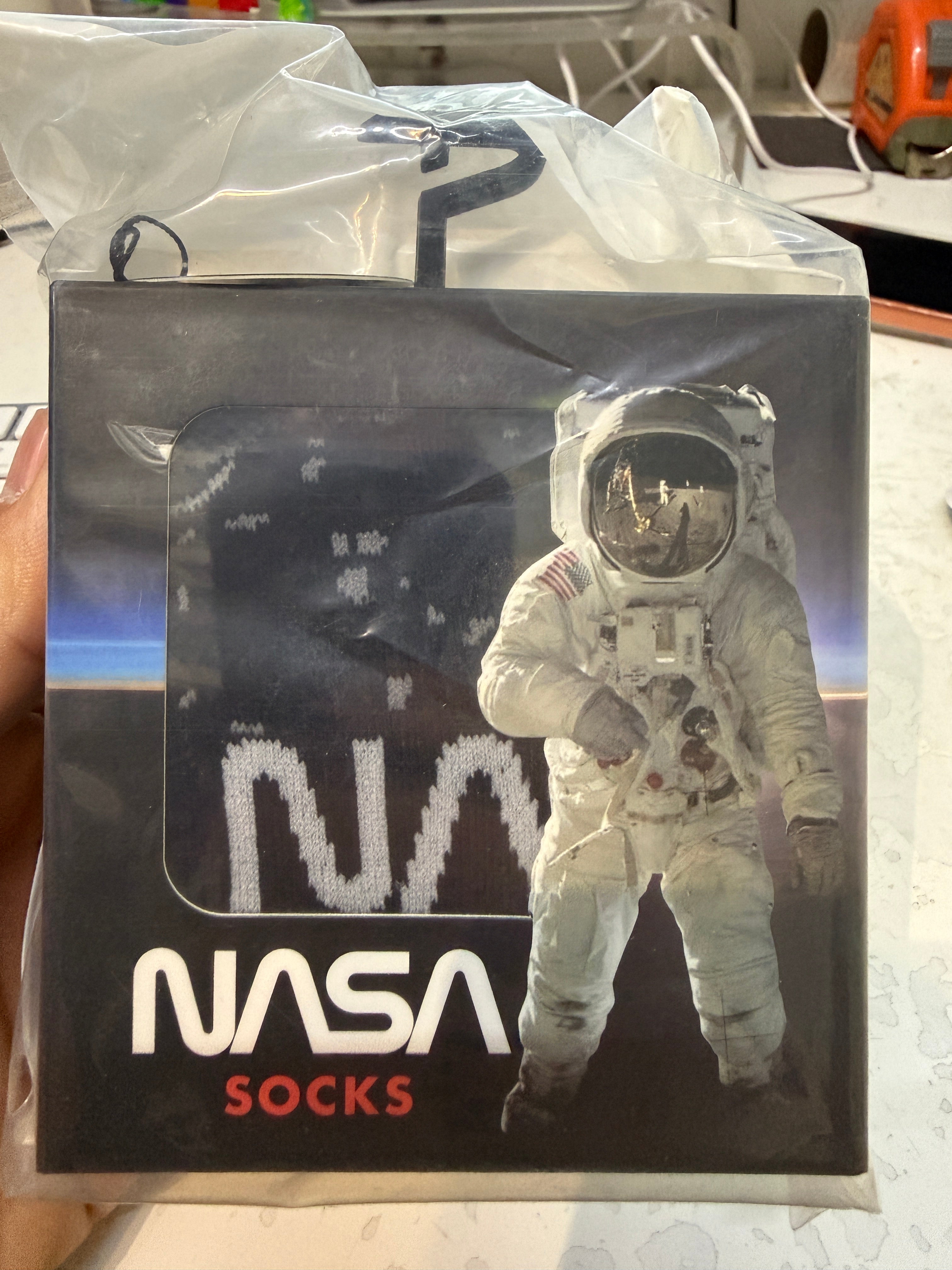 NASA BOX MEN’S CREW, 1 PAIR