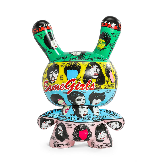 THE ROLLING STONES 8" ICON DUNNY - SOME GIRLS - Kidrobot