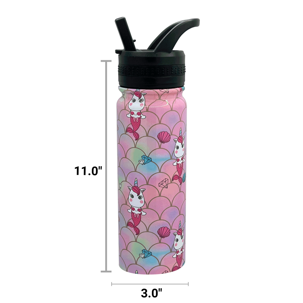Girls Unicorn Spout Bottle 24oz