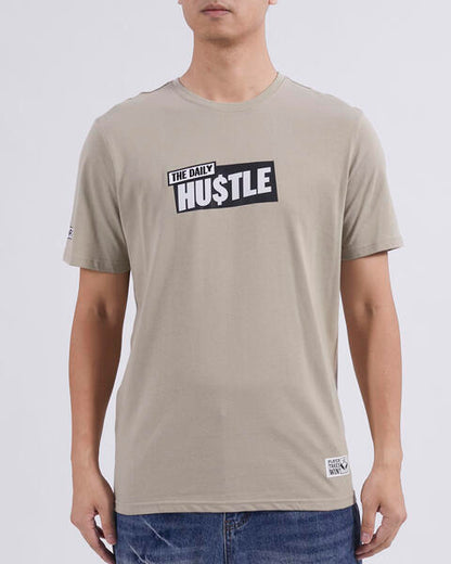 FreezeMax Monopoly Everyday Im Hustlin' T-Shirt - Tan