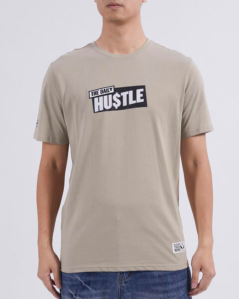FreezeMax Monopoly Everyday Im Hustlin' T-Shirt - Tan