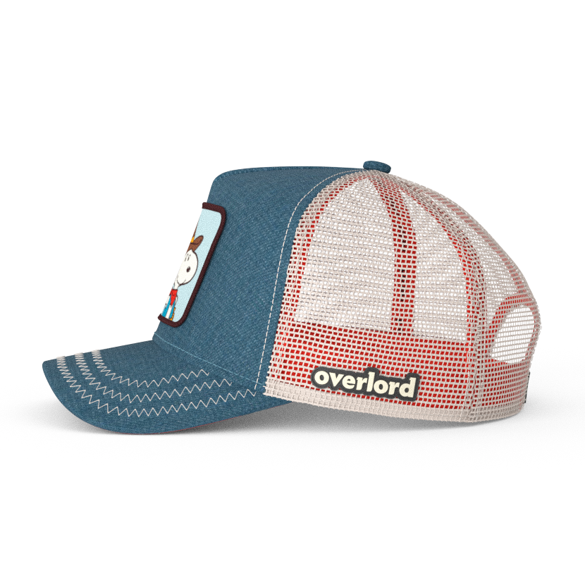 Peanuts: Cowboy Snoopy Denim Trucker Hat