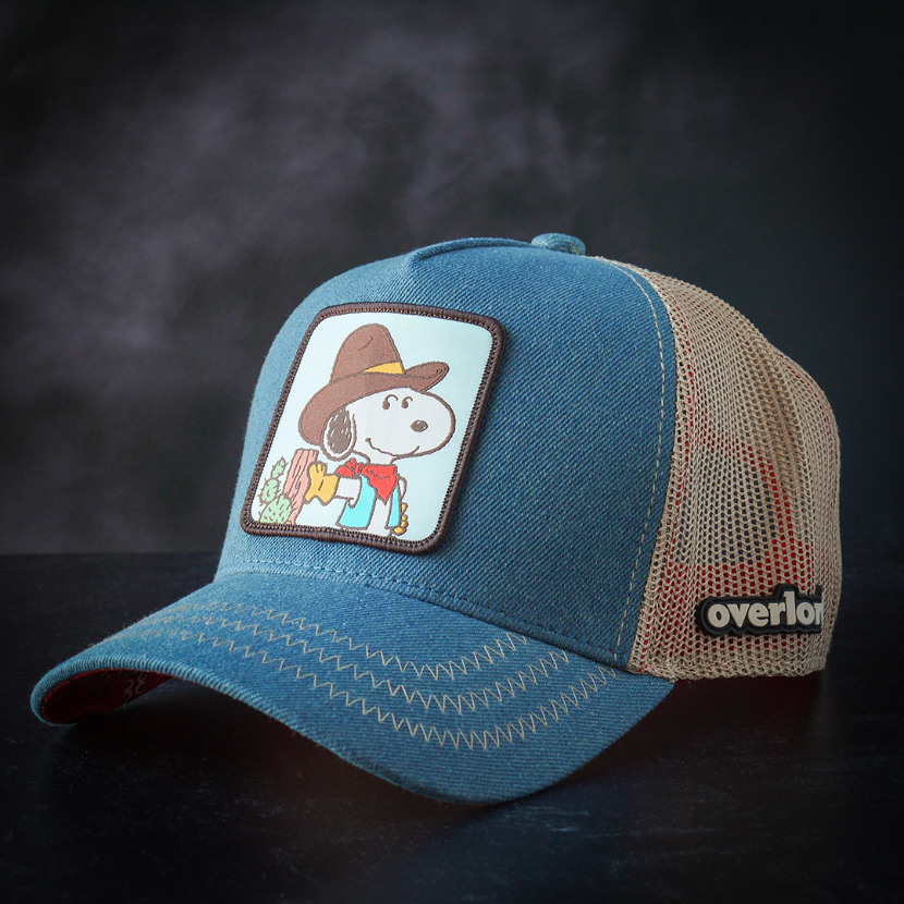 Peanuts: Cowboy Snoopy Denim Trucker Hat